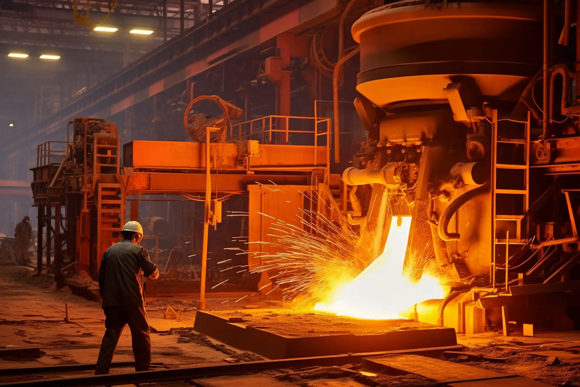 Ikonmac power quality solutions improving energy stability in steel and metallurgy industries.