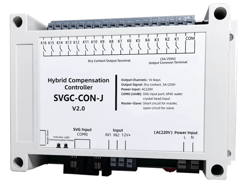 Ikonmac Hybrid Compensation Controller combining active and passive filtering for enhanced power quality.