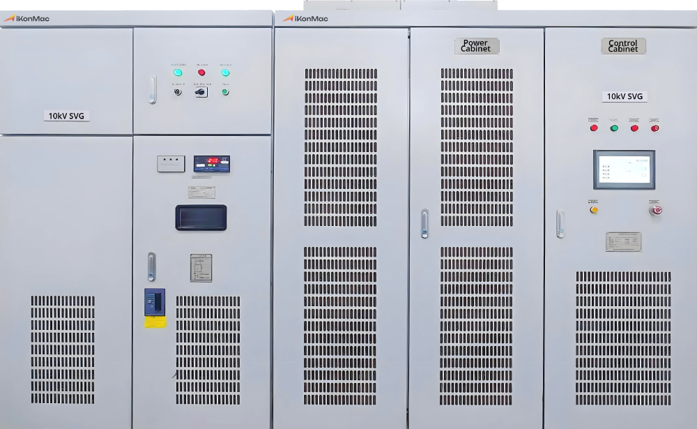 Ikonmac indoor cabinet type high-voltage Static Var Generator system for reactive power compensation