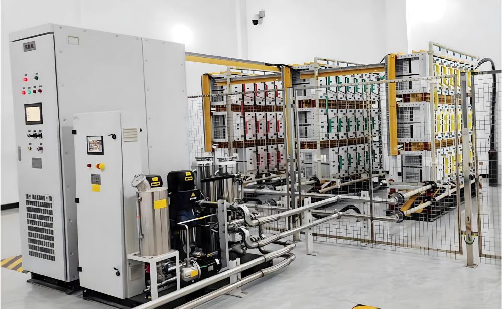Ikonmac high-voltage Static Var Generator in open-frame indoor design for integration into power rooms