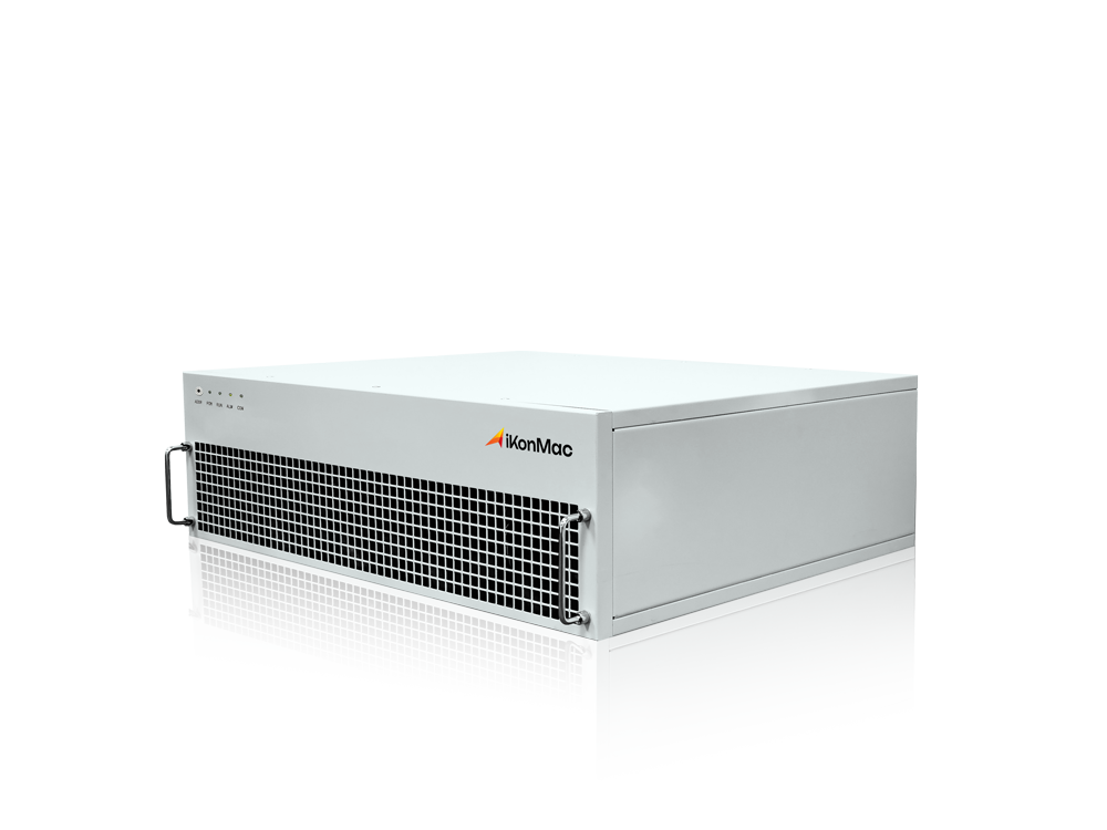 Ikonmac Active Harmonic Filter product image showcasing modular design and industrial-grade construction