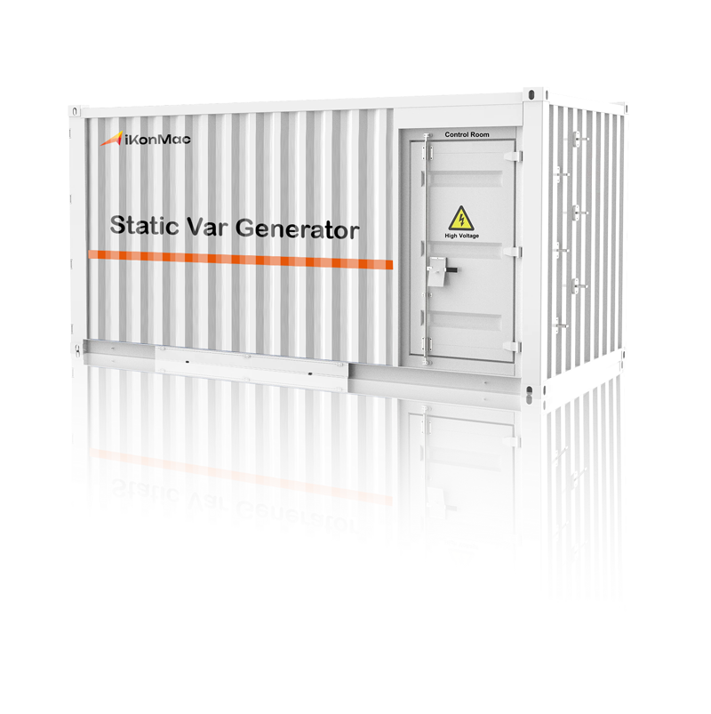 Ikonmac high-voltage Static Var Generator (SVG) system for industrial and grid-scale reactive power compensation