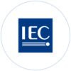 IEC compliance logo representing Ikonmac’s adherence to international electrotechnical standards